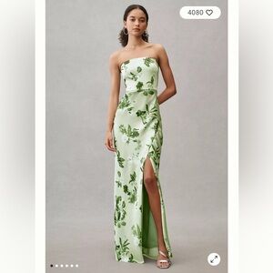 BHLDN | Dresses | Bhldn Sleeveless Squareneck Taffeta Aline Mini Dress |  Poshmark